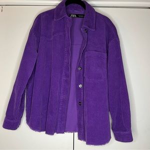 Zara Corduroy Shacket
